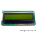 2x16 LCD Display (Yellow Backlight)