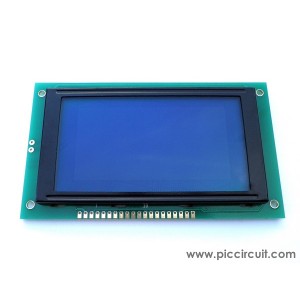 128x64 Graphic LCD Display (Blue Backlight)