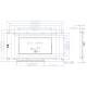 64x128 Graphic LCD Display Dimension