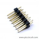 Pin Header (2.54mm, Straight, 2x6 Way, A:6mm)