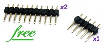 2x11 & 1x5 Pin Header