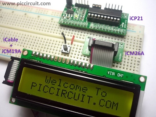 Tutorial 18D - iCP21 LCD Demo (PIC16F690)