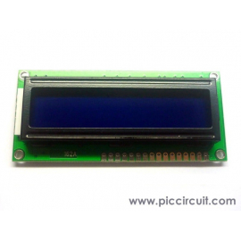 2x16 LCD Display (Blue Backlight)