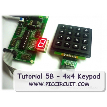 Tutorial 5B - 4x4 Keypad Demo (Free)