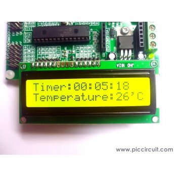 Code 01 - Timer & Temperature Display