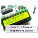 Code 01 - Timer & Temperature Display