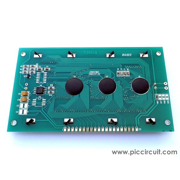 128x64 graphic lcd display