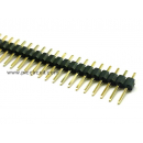 Pin Header (2.54mm, Straight, 1x40 Way, A:6mm)