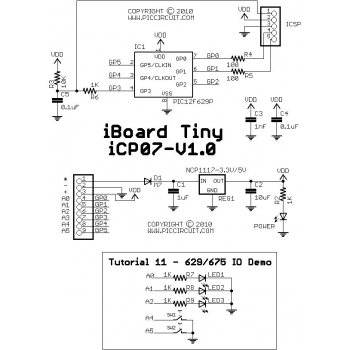 Tutorial 11 - 629/675 IO Demo Schematic