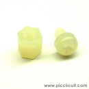 Plastic Screw & Spacer (Spacer L:6mm)