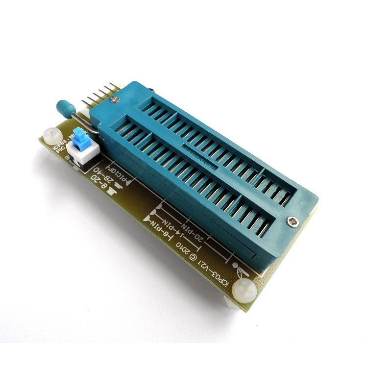 iCA03 USB Microchip PIC Programmer Set (3.3V/5.0V, with Adapter, ICSP