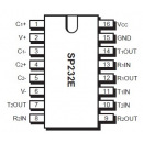 SP232EEP (RS232 Driver, PDIP-16)