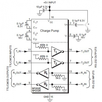 SP232EEP Wiring Diagram