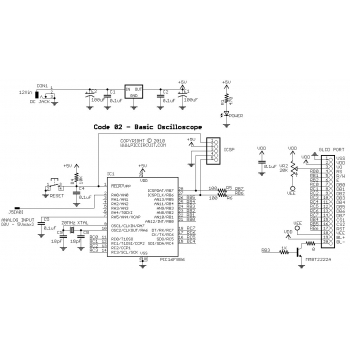 Code 02 - Basic Oscilloscope Schematic