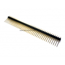 Pin Header (2.54mm, Straight, 1x40 Way, A:11mm)