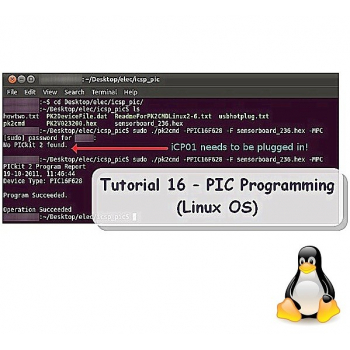 Tutorial 16 - PIC Programming (Linux OS)