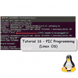 Tutorial 16 - PIC Programming (Linux OS)