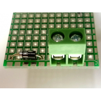 iCM05A - Blank IO Board with Diode & Screw Terminal