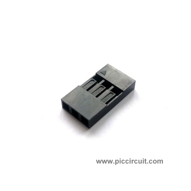 Pin Housing (2.54mm, 1x3 Way)