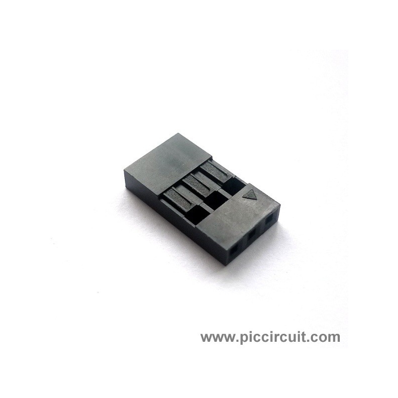 Pin Housing (2.54mm, 1x3 Way)