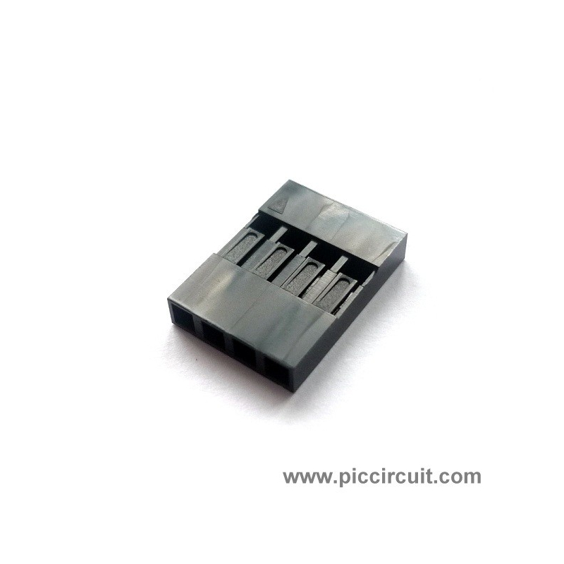 Pin Housing (2.54mm, 1x4 Way)