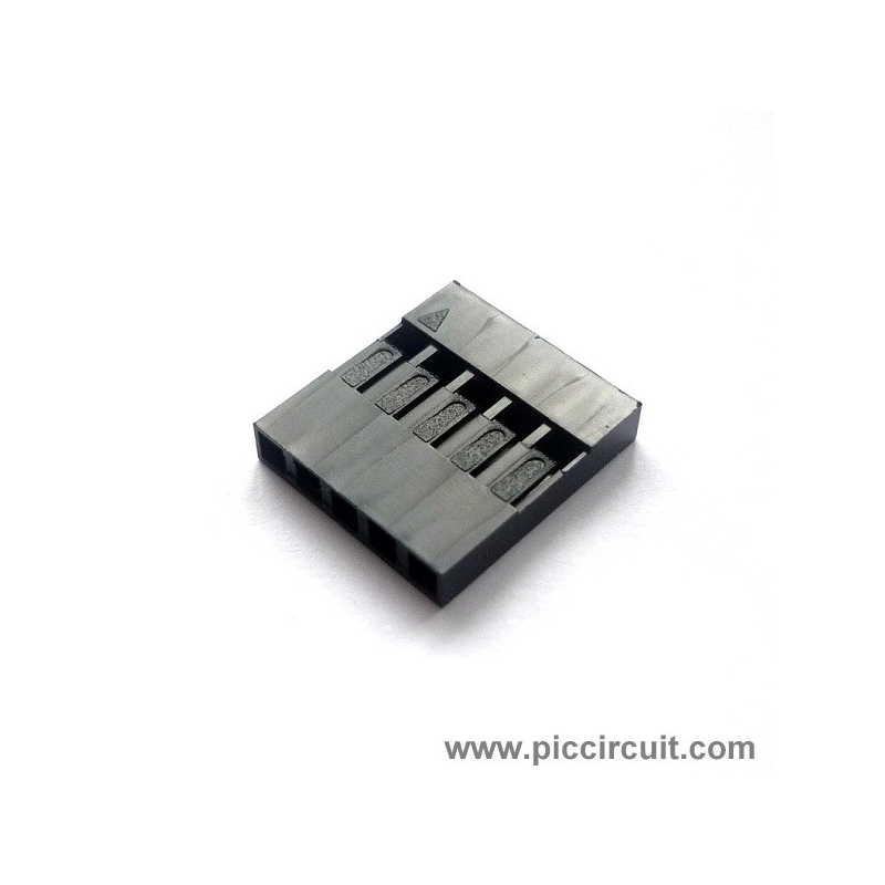 Pin Housing (2.54mm, 1x5 Way)