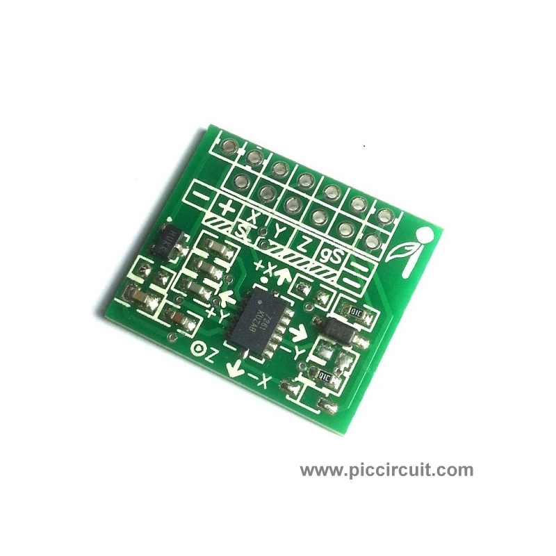 iCM32 - XYZ Accelerometer (±1.5g, ±6g)