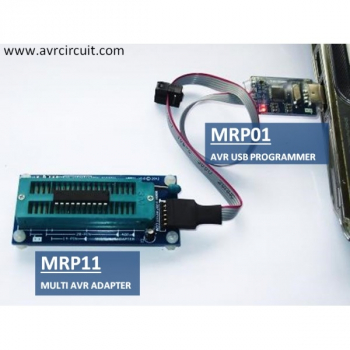 MRP01 - AVR USB Programmer with MRP11 Multi AVR Adapter