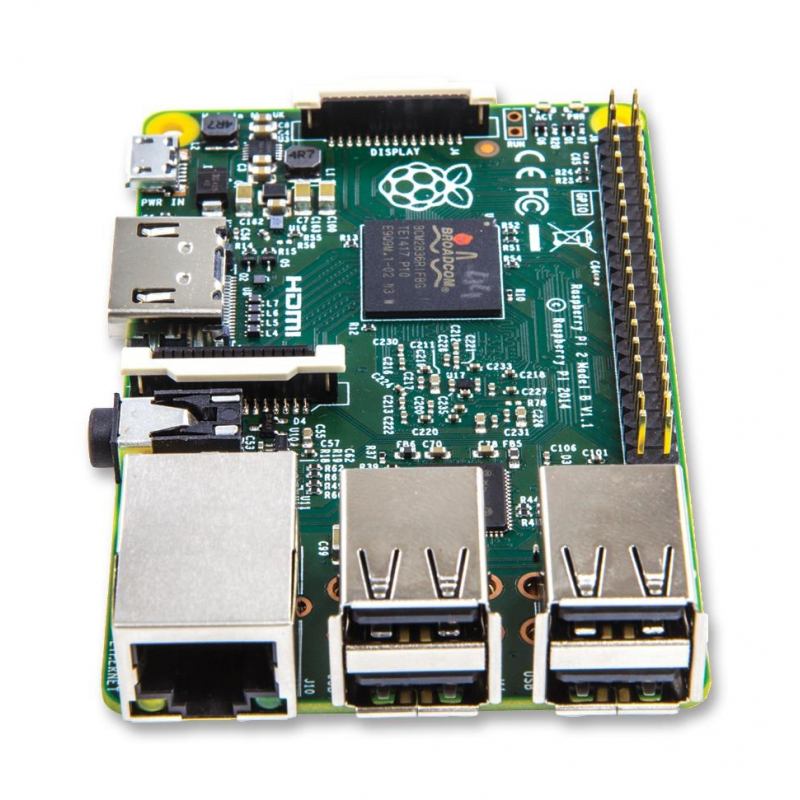 Raspberry Pi 2 (Model B 1GB) with 8GB NOOBS Micro SD Card