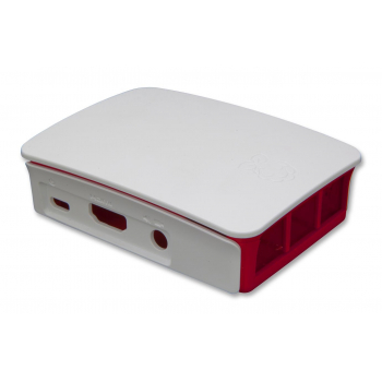 Raspberry-Pi-Case Enclosure, RPI 2& B+, Raspberry & White