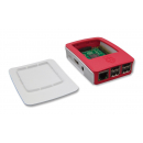 Raspberry-Pi-Case Enclosure, RPI 2& B+, Raspberry & White