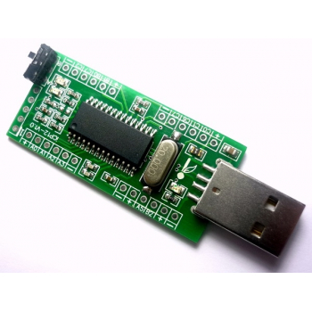 iCP12 - usbStick (USB DAQ, PC Oscilloscope, Data Logger, Frequency Generator, PIC18F2550 IO Board)