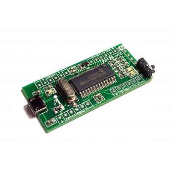 iCP12B (1mV+) - usbStick (Micro USB DAQ, PC Oscilloscope, Data Logger, Frequency Generator, PIC18F2553 IO Board)