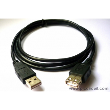 1.5M USB 2.0 Cable (A-Male to A-Female)