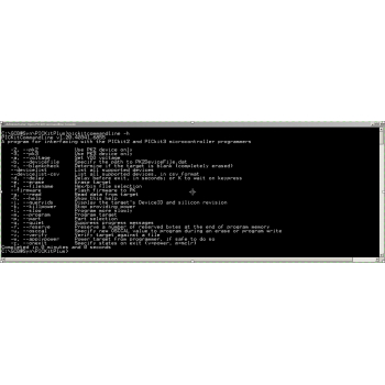 PICkit2 Plus (Enhanced PICkit2 Version) Command Line