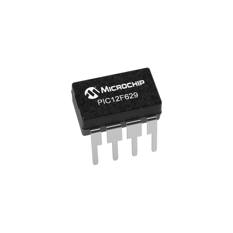 5Pcs PIC12F629-I//P PIC12F629 Microchip DIP-8 Mcu Cmos 8Bit 1K Flash rq