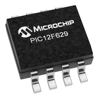 Flash 20MHz 1.75KB 64 Byte 8 x Microchip PIC12F629-I/P 8 Bit Microcontroller 