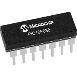 PIC16F688-I/P (PDIP-14)