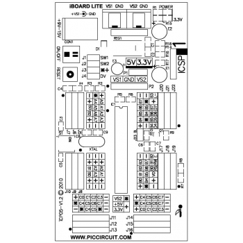 iCP05 - iBoard Lite Layout