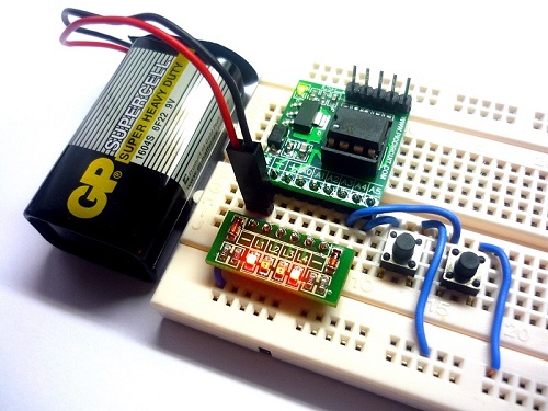 iBoard Tiny with 4x LEDs Module