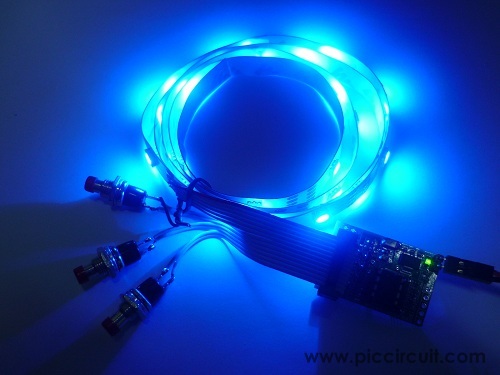 iCP07A with RGB LED strip