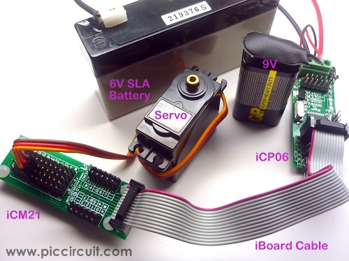 iCM21 with iCP06 & Servo Motor