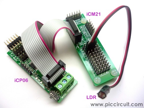 iCM21 with iCP06 & LDR Sensor